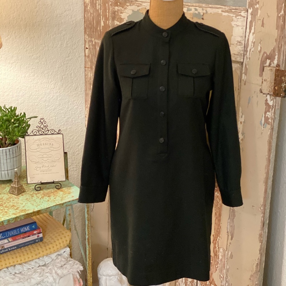 Banana Republic Military Style Dress